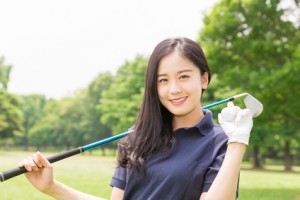 美人ゴルファーのイメージ